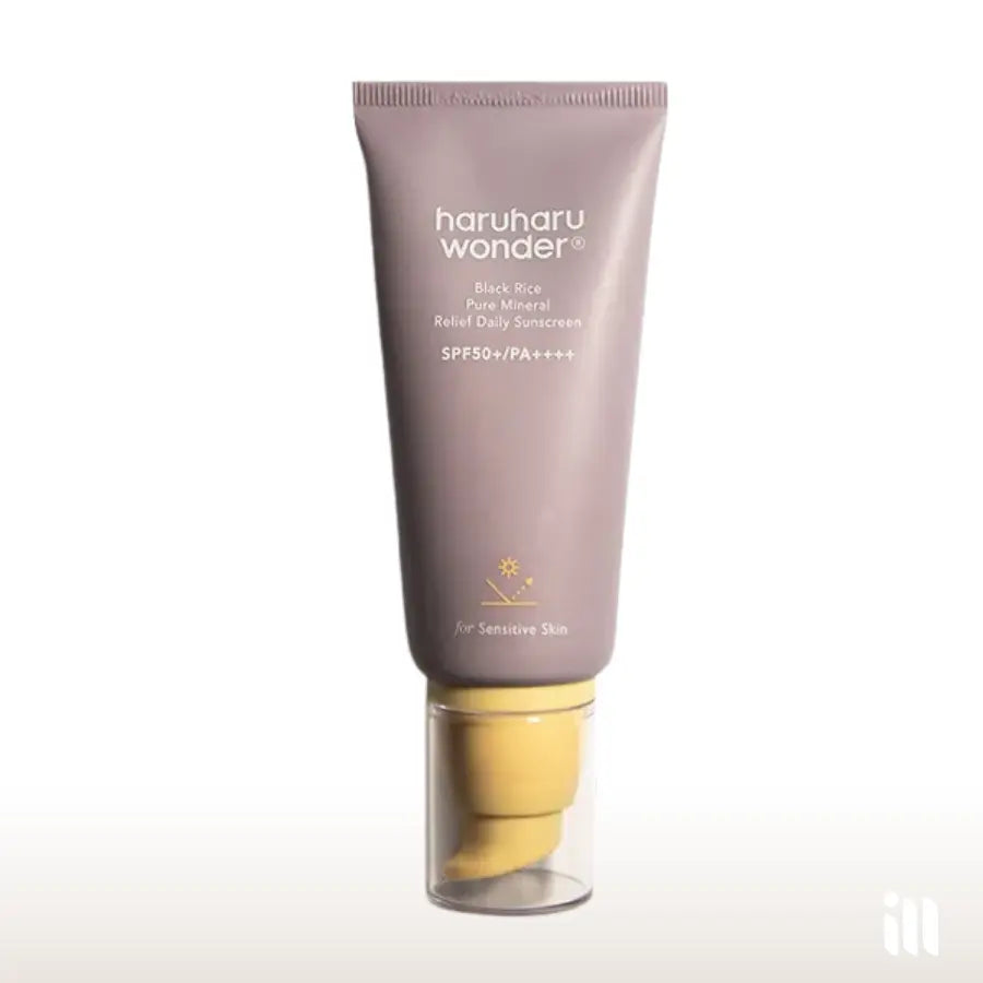 Haruharu wonder - Black Rice Pure Mineral Relief Daily Sunscreen SillkyGlow