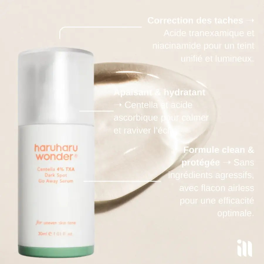 Haruharu wonder - Centella 4% TXA Dark Spot Go Away Serum SillkyGlow