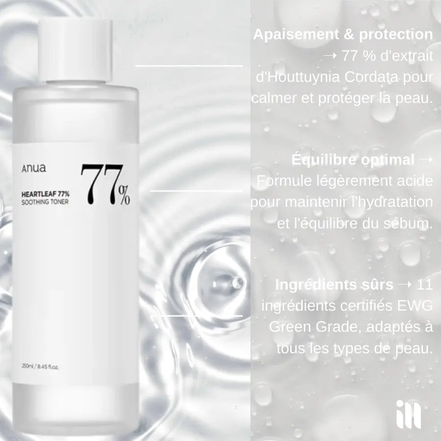 Anua - Heartleaf 77% Soothing Toner SillkyGlow