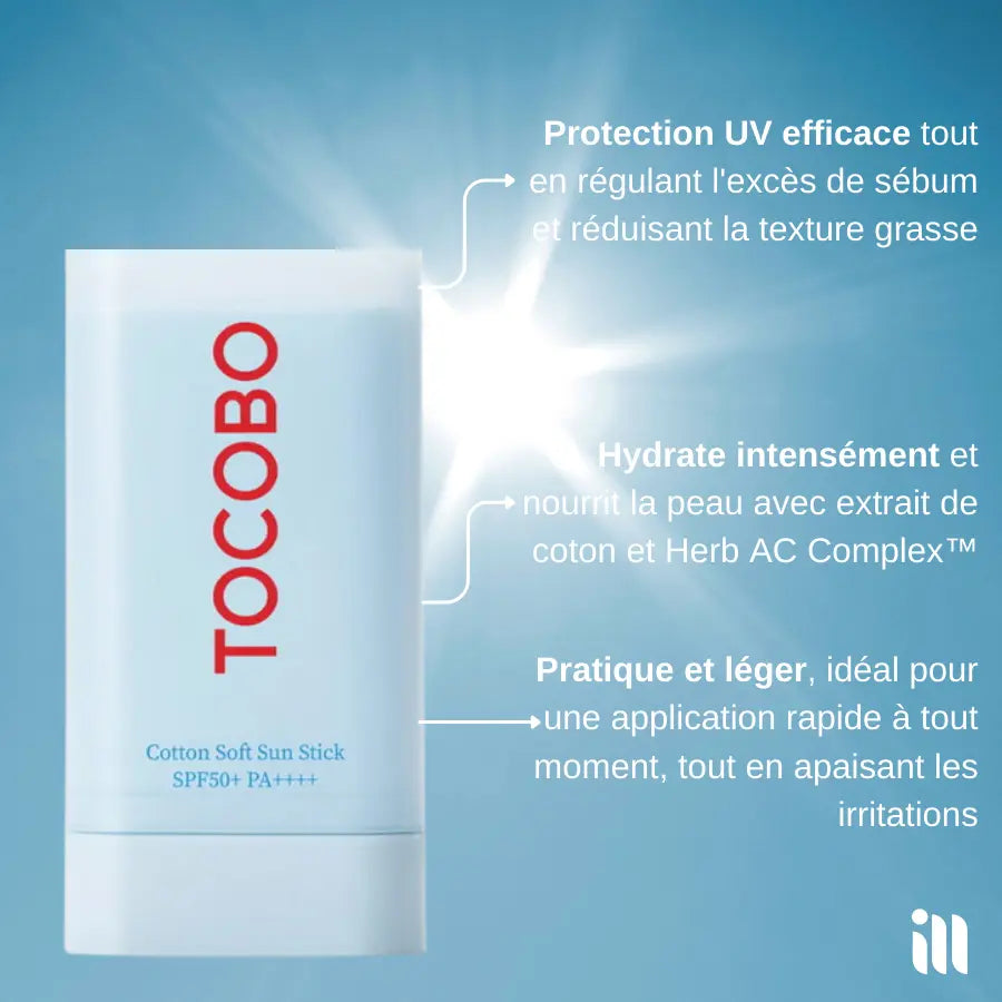 Tocobo - Cotton Soft Sun Stick SillkyGlow