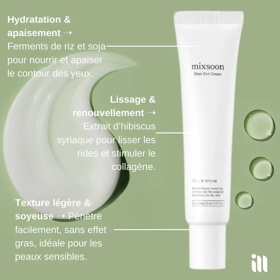 Mixsoon - Bean Eye Cream SillkyGlow