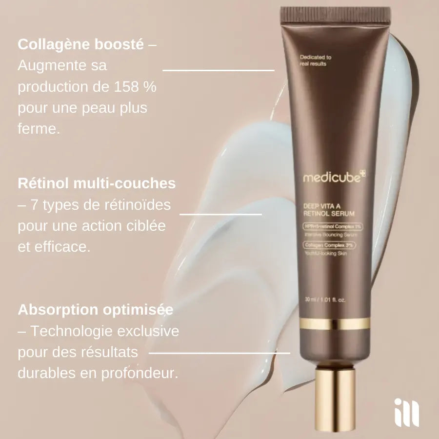 Medicube - Deep Vita A Retinol Serum SillkyGlow
