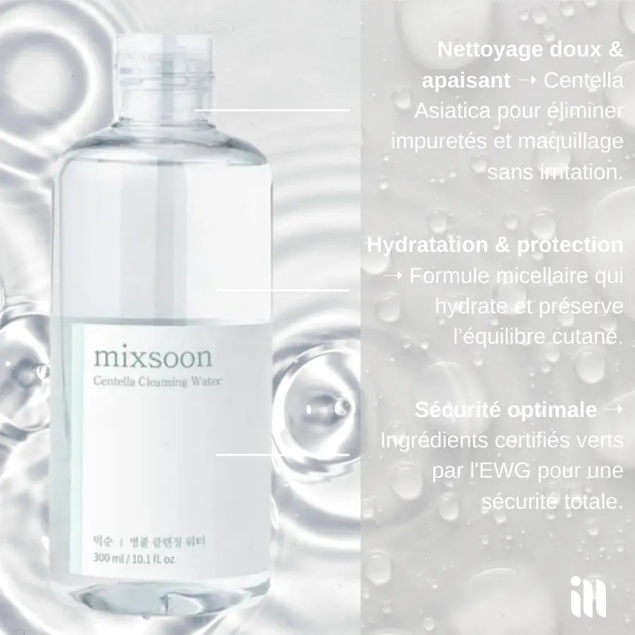 Mixsoon - Centella Cleansing Water SillkyGlow