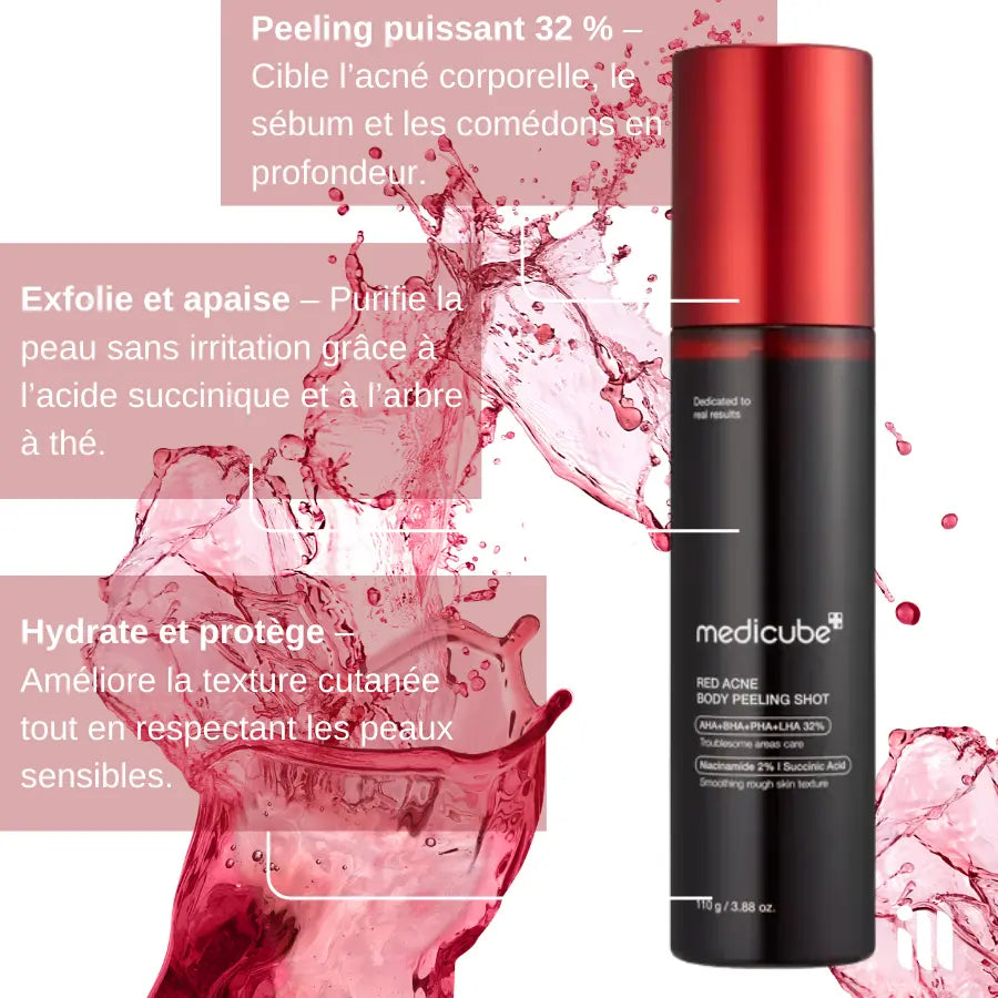 Medicube - Red Acne Body Peeling Shot SillkyGlow