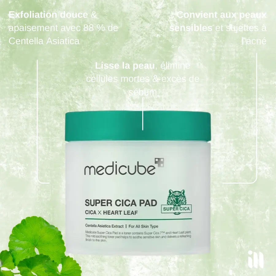 Medicube - Super Cica Pad SillkyGlow