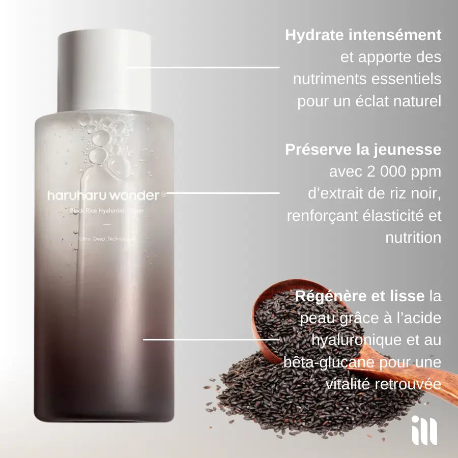 Haruharu wonder - Black Rice Hyaluronic Toner Original SillkyGlow
