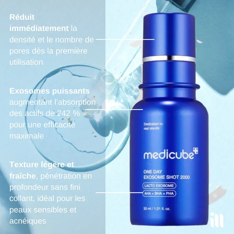 Medicube - One Day Exosome Shot Pore Ampoule 2000 SillkyGlow