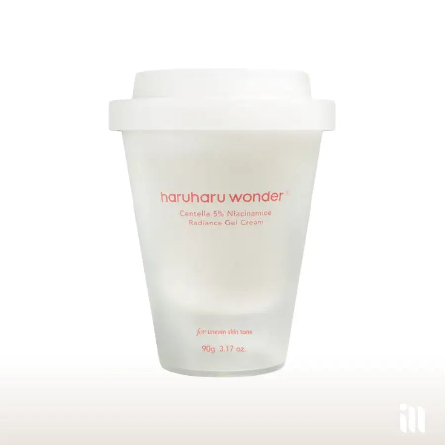 Haruharu wonder - Centella 5% Niacinamide Radiance Gel Cream : c'est une crème gel végétalienne hydratante