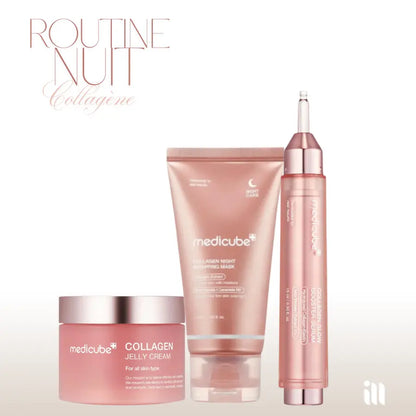 Routine Collagène de nuit SillkyGlow