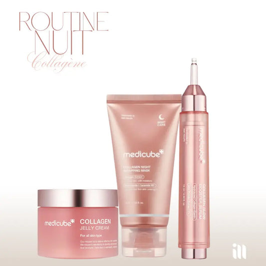 Routine Collagène de nuit SillkyGlow