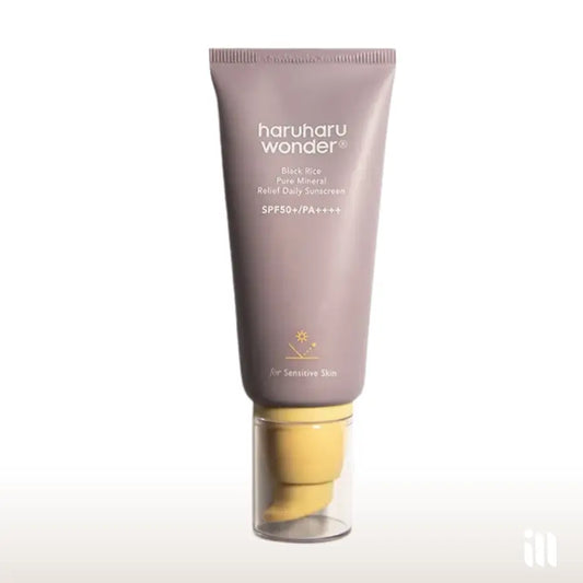 Haruharu wonder - Black Rice Pure Mineral Relief Daily Sunscreen SillkyGlow